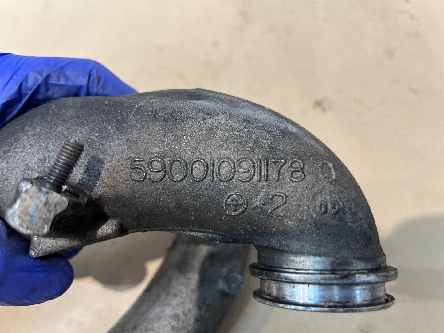 BMW 35d M57n 286 BHP Turbo Connection Charge Pipe Pair 59001091177 59001091178