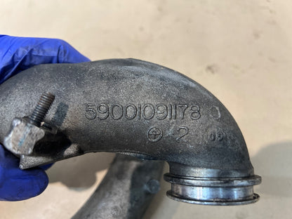 BMW 35d M57n 286 BHP Turbo Connection Charge Pipe Pair 59001091177 59001091178