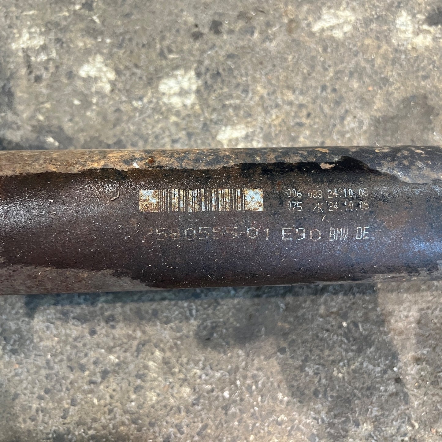 BMW E90 E91 E92 Manual Drive Shaft Propshaft 325d 330d N57 7580555