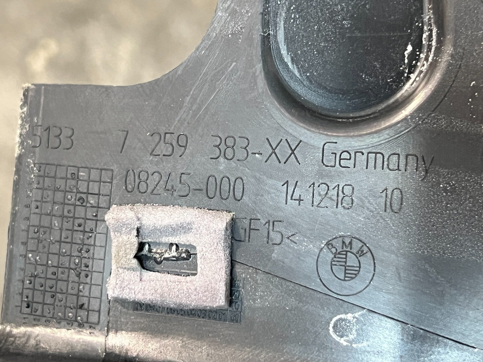 BMW F30/F31 NS Passenger Harman Hardon Window Trim w/ Tweeter 7259383 226357