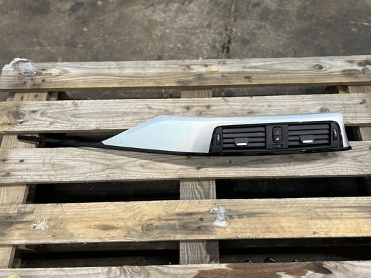 BMW F30 F31 F32 F33 F34 F36 Dashboard Trim panel aluminum trim panel 6827342