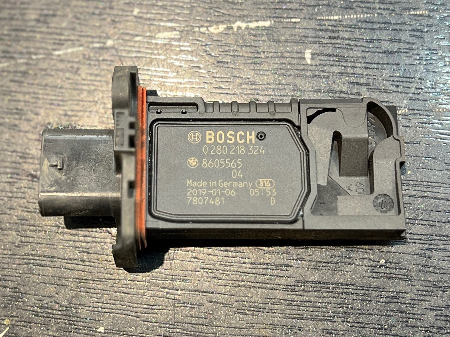 BMW Bosch OEM Genuine F20 F22 F30 F32 F36 G30 LCI AIR MASS FLOW SENSOR 8605565