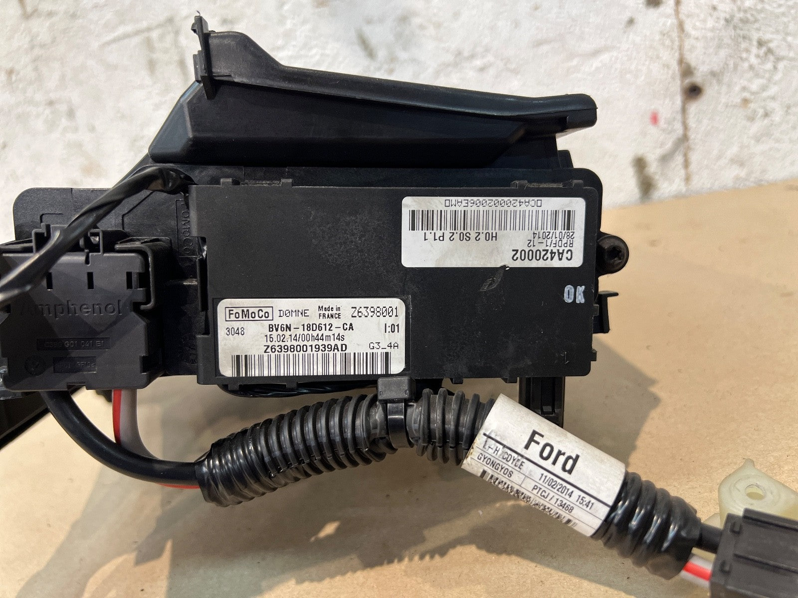 Ford Kuga Cmax Smax Focus Auxiliary Heater Matrix Radiator Core BV6N-18D612-CA