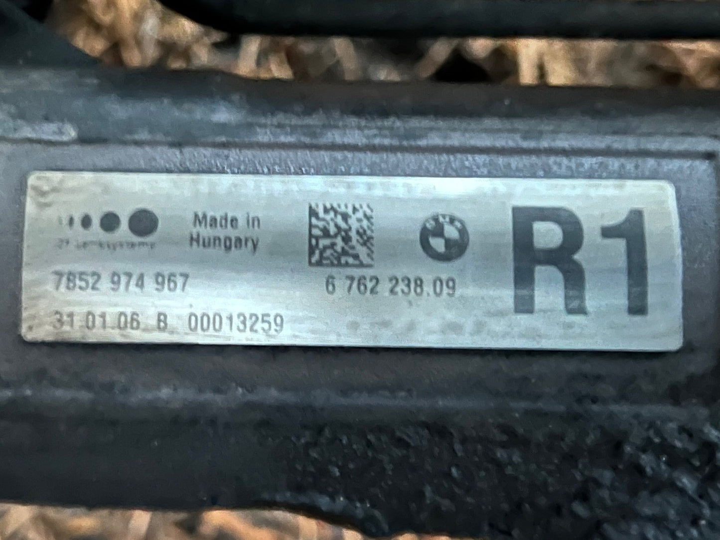 BMW E81 E82 E87 E88 E90 E91 E92 E93 Power Steering Rack 6762238 7852974967