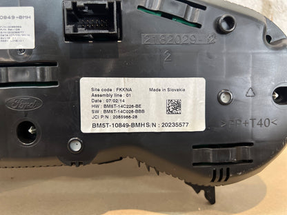 2010-2015 Ford Focus/Cmax/Kuga Speedometer Instrument Cluster BM5T-10849-BMH
