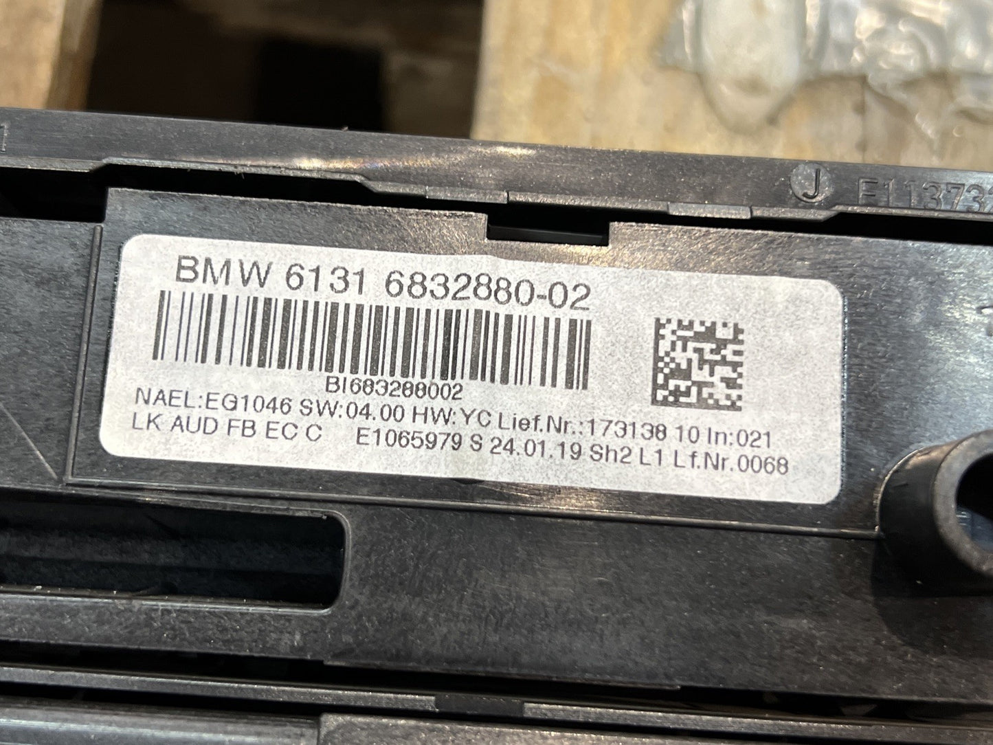 BMW 3 4 SERIES F30 F31 F32 F34 F36 A/C CLIMATE CONTROL UNIT 9363546