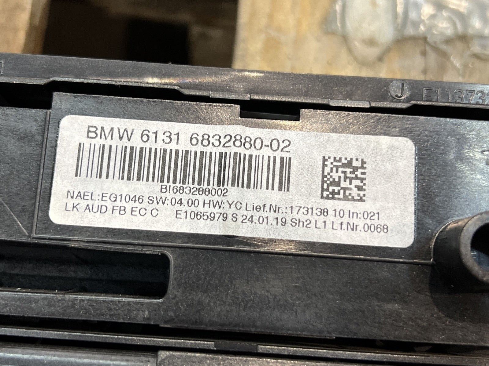 BMW 3 4 SERIES F30 F31 F32 F34 F36 A/C CLIMATE CONTROL UNIT 9363546