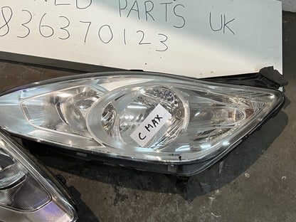 FORD C-MAX HEADLAMP/HEADLIGHT NEARSIDE/PASSENGERS/LEFT 2010-2015 89502247