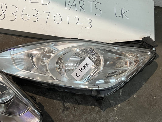 FORD C-MAX HEADLAMP/HEADLIGHT NEARSIDE/PASSENGERS/LEFT 2010-2015 89502247