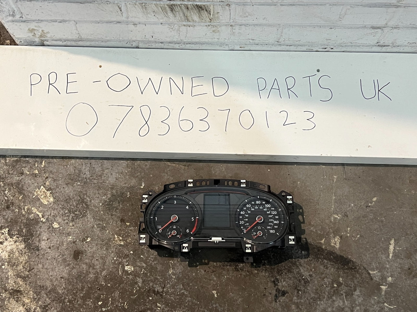 VW Golf MK7 Instrument Cluster 5G6920970A Used - Fits 2013-2020