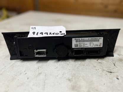 BMW 1 3 Series E81 E87 E90 E91 Automatic Air Conditioning Control 9199260
