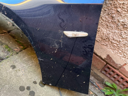 BMW 3 Series E90 E91 Nearside Passenger Wing Fender Monocco Blue 2005-2012