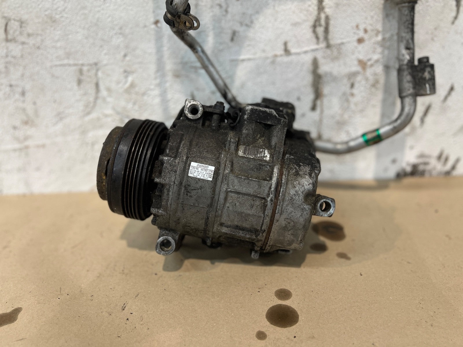 2003 - 2010 BMW X3 E83 AIR CONDITIONING AC PUMP 3.0 DIESEL M57 447260-0782 Denso